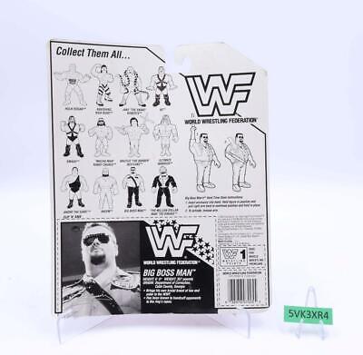 Big Boss Man WWF Wrestling 1990 Hasbro Action Figure NEW MOSC SEALED - Image 2