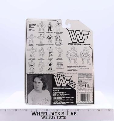 Rowdy Roddy Piper WWF Wrestling 1990 Hasbro Action Figure NEW MOSC SEALED - Image 2