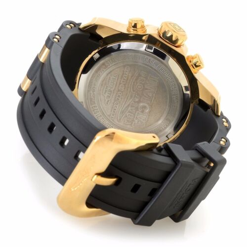 Invicta Men's 21928 Pro Diver Collection Chronograph Black Polyurethane Watch - Image 3