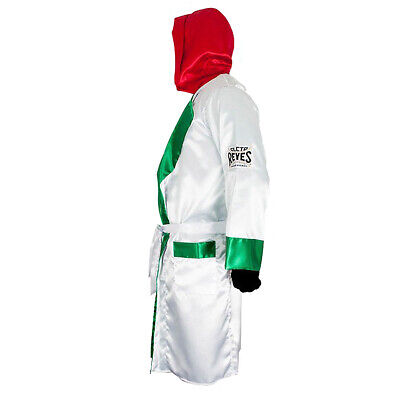 Cleto Reyes Satin Boxing Robe with Hood - Image 2