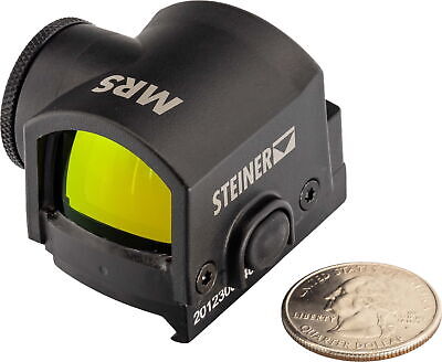OpticsPlanet Exclusive Steiner Micro Reflex Sight and Riser Combo, Black, 8700-R - Image 11