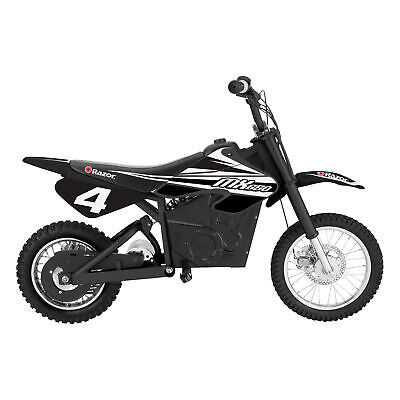 Razor MX650 Dirt Rocket High-Torque Electric Motocross Dirt Bike, 17 MPH, Black - Image 2