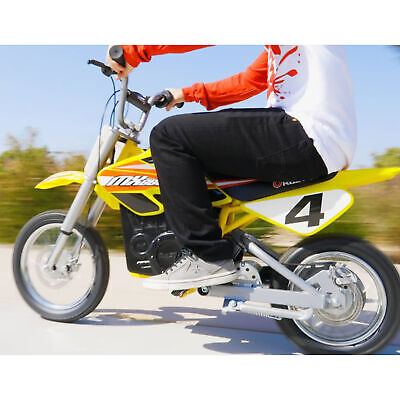 Razor MX650 Dirt Rocket High-Torque Electric Motocross Dirt Bike, 17 MPH, Black - Image 11