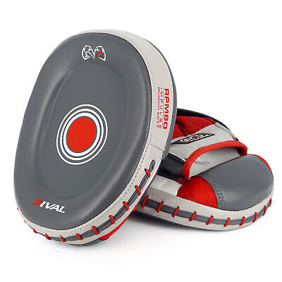 Rival Boxing RPM80 Impulse Punch Mitts - Gray - Image 4