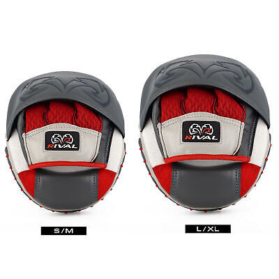 Rival Boxing RPM80 Impulse Punch Mitts - Gray - Image 5