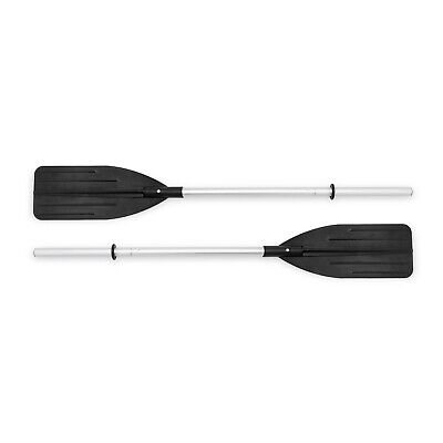 Intex 68370EP Challenger 3 Inflatable Raft Boat Set With Pump And Oars, Blue - Image 3