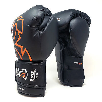 Rival Boxing Evolution Hook and Loop Sparring Gloves - Black - Image 3