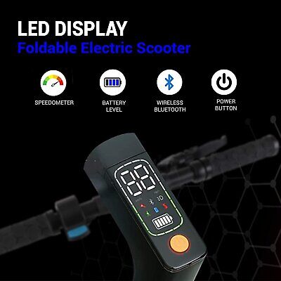 Pyle 10 Inch Foldable Electric Scooter - Upgraded Pneumatic Tire Foldable - Image 6