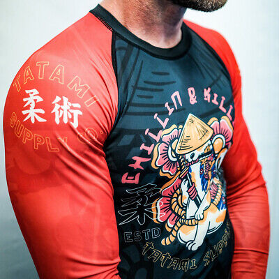 Tatami Fightwear Chillin Eco Tech Recycled Long Sleeve Rashguard - Image 2