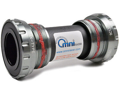 OMNI Racer WORLDS LIGHTEST Ti CERAMIC Bottom Bracket Fits Dura-Ace Ultegra GRAY - Image 3