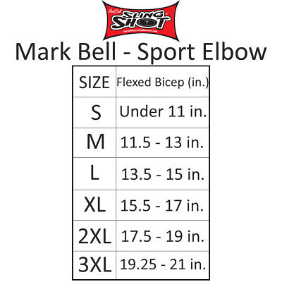Sling Shot Extreme "X" Elbow Sleeves by Mark Bell - 7mm thick supports - Black - Image 4