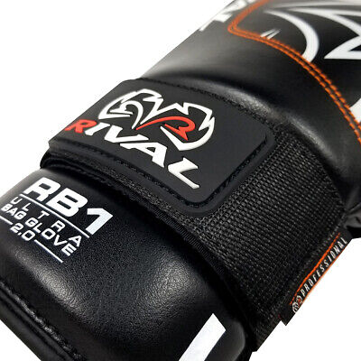 Rival Boxing RB1 Ultra Bag Gloves 2.0 - Black - Image 4