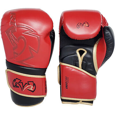 Rival Boxing RB80 Impulse Hook and Loop Bag Gloves - Red - Image 2