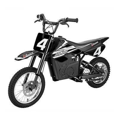 Razor MX650 Dirt Rocket High-Torque Electric Motocross Dirt Bike, Black (2 Pack) - Image 2