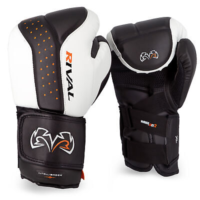 Rival Boxing d3o Intelli-Shock Bag Gloves - Black/White - Image 2