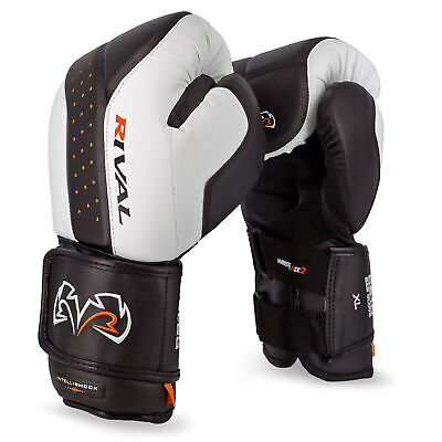 Rival Boxing d3o Intelli-Shock Bag Gloves - Black/White - Image 3
