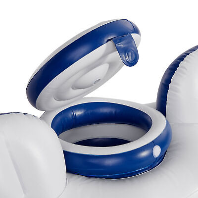 Intex River Run Inflatable Double Rider Tube & 2 River Run Single Water Floats - Image 6