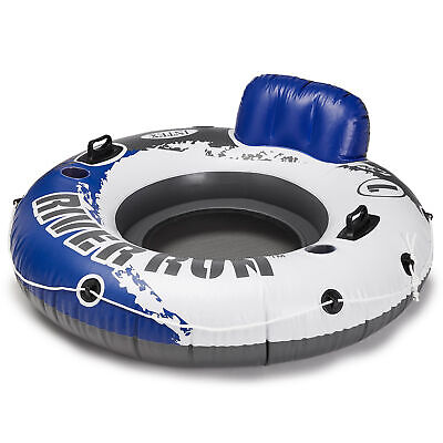 Intex River Run Inflatable Double Rider Tube & 2 River Run Single Water Floats - Image 7