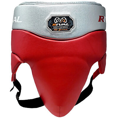 Rival Boxing RNFL100 Professional No Foul Groin Protector - Red/Silver - Image 2