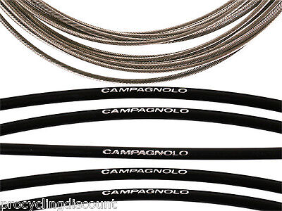 NEW 2023 CAMPAGNOLO ErgoPower ULTRA Shift Cable & Casings Set CG-ER600 BLACK - Image 5