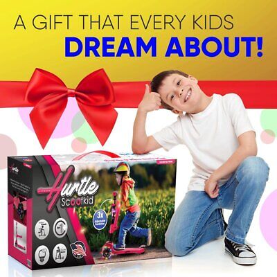 3 Wheeled Scooter for Kids - Stand & Cruise Child/Toddlers Toy Folding Kick... - Image 10