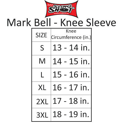 Sling Shot STrong Knee Sleeves by Mark Bell - 7mm thick neoprene supports - Image 5