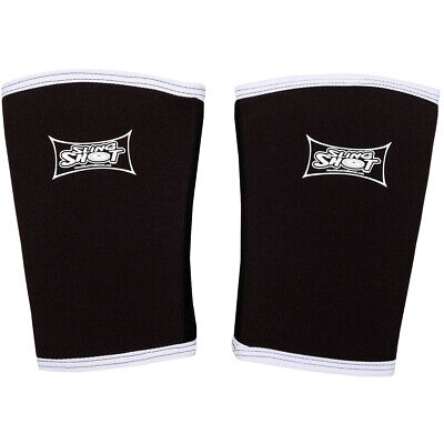 Sling Shot Knee Sleeves 2.0 by Mark Bell - Black, 7mm thick neoprene compression - Image 3