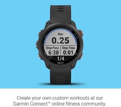 Garmin Forerunner 245 Music, GPS Running Smartwatch with Music and Advanced... - Image 6