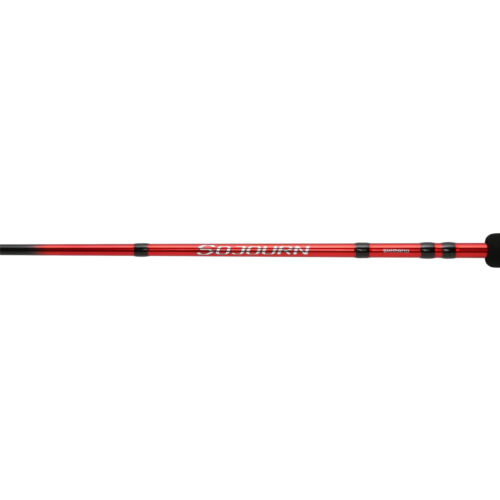 Shimano SOJOURN, Freshwater, Spinning, 6'6", Medium, 2 pcs, (SJS66M2C) Fishing - Image 4