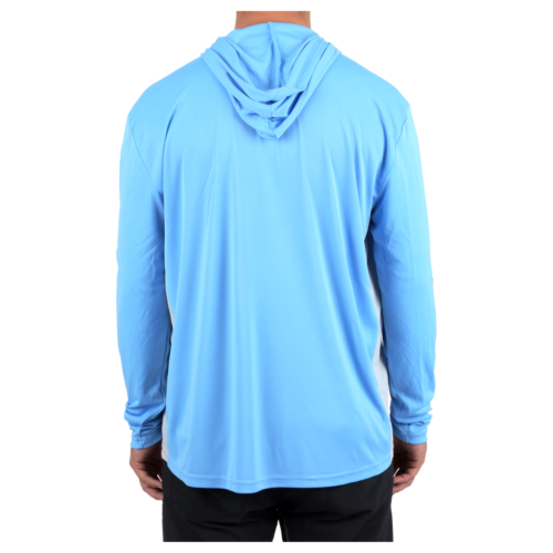 G. Loomis Hooded Long Sleeve Tech Tee Color - Sky Size - MD (GTEEVAPRCLSHMBL)... - Image 2