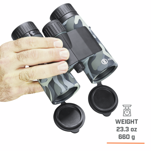 Bushnell Prime 10x42 Binoculars Blackout Camo Roof Prism Water Fogproof - Image 7