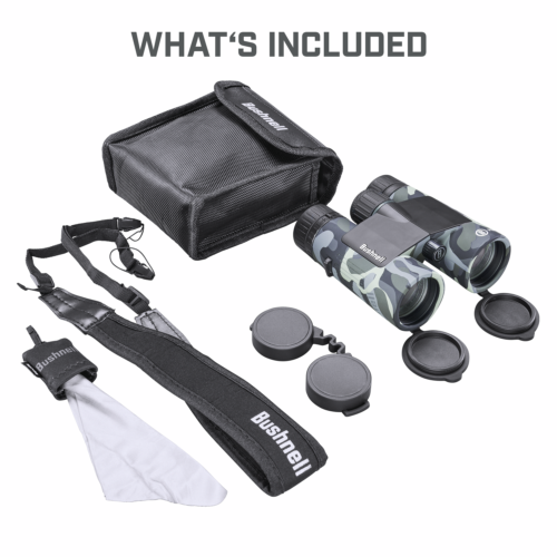 Bushnell Prime 10x42 Binoculars Blackout Camo Roof Prism Water Fogproof - Image 8