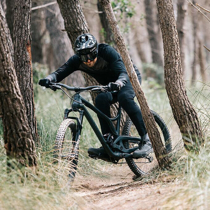 Giro Blok MTB Adult Unisex Dirt Mountain Bike Goggles - Red/Grey, Amber Clear - Image 5