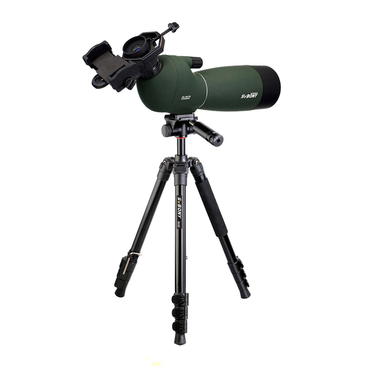 SVBONY SV28 Spotting Scopes 25-75x70mm BAK4 Zoom Telescope/Phone adapter/Tripod