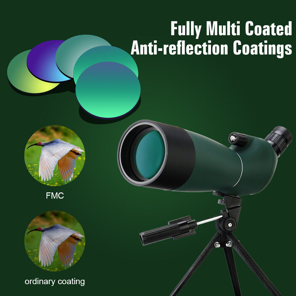 SVBONY SV28 Spotting Scopes 25-75x70mm BAK4 Zoom Telescope/Phone adapter/Tripod - Image 6