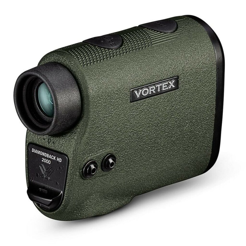 Vortex Optics Diamondback HD 2000 Laser Rangefinder w/ Vortex Black Camo Hat - Image 4
