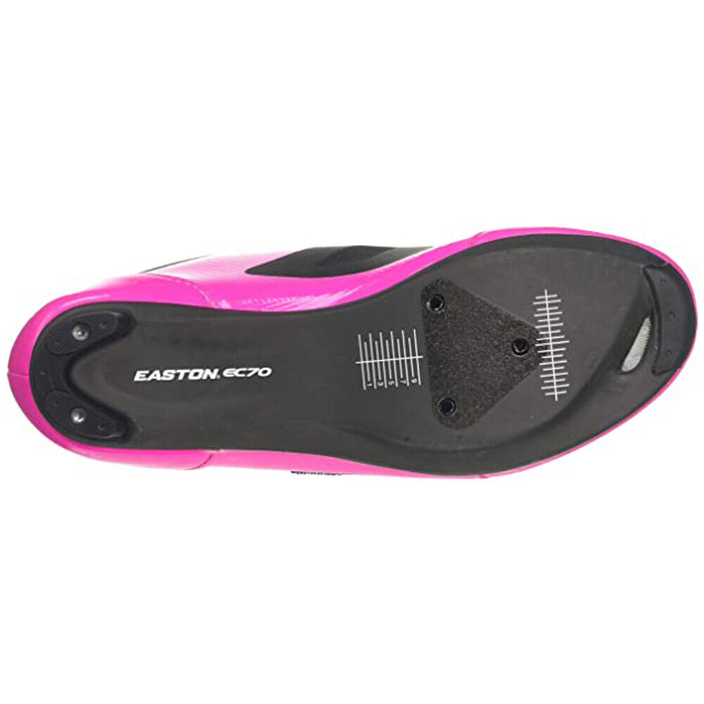 Giro Raes Techlace Perfect Fit Women's Mount Cycling Shoes, Bright Pink/Black - Image 4