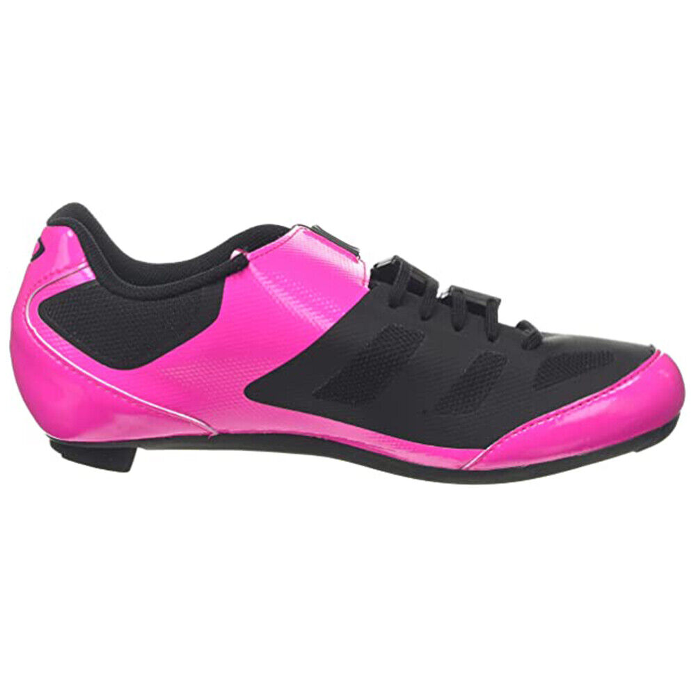 Giro Raes Techlace Perfect Fit Women's Mount Cycling Shoes, Bright Pink/Black - Image 6