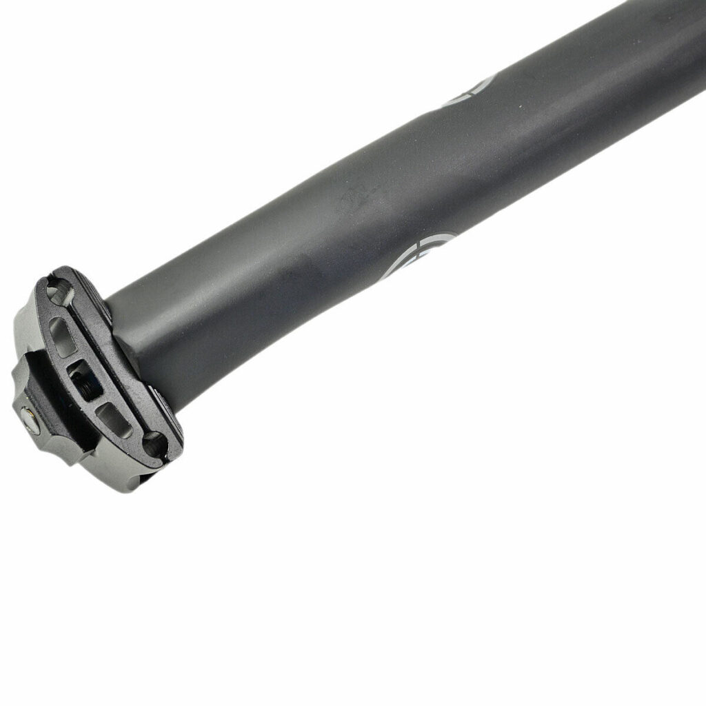 OMNI Racer WORLDS LIGHTEST Carbon Fiber 25mm Setback Seatpost 31.6x300mm MATTE - Image 4