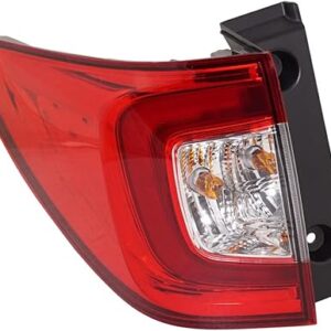 For Honda Pilot 2019 2020 2021 Tail Light Driver Side | Outer | LED | Replacement For HO2804120 | 33550TG7A11