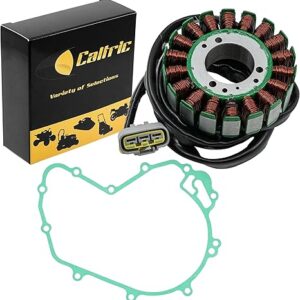 Caltric Stator and Gasket Compatible With Can-Am Outlander Max 650 Efi 4X4 2012-2016