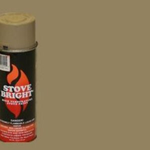 Stove Bright High Temperature Paint, 1200 Degree F, 12 oz Aerosol, Adobe Tan
