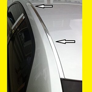 Automotive Authority LLC Chrome Roof Trim Molding Kit for 2005-2010 Chrysler 300 300C - 2006 2007 2008 2009 05 06 07 08 09 10