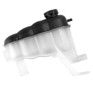 NOOYEESMO 603-054 Coolant Reservoir Tank with Cap Compatible with Silverado 1500 Sierra 1500 Suburban Tahoe Yukon Escalade 2007 2008 2009 2010 2011 2012 2013 Replace 22870828