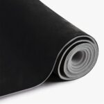 Mautopily Car Upholstery Fabric 79"x60" (200x152cm) - Heavy Duty Waterproof Headliner Material with Foam Backing for Auto, DIY, Door Panels & Home Projects - Smooth Texture (Black/Grey) (Black)