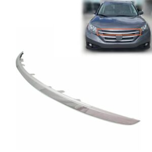 SOSEGA Front Upper Grille Grill Molding Trim Plastic Chrome Replacement For HONDA CR-V 2012 2013 2014 EX, EX-L, LX, Touring HO1217107