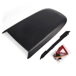 Front Racing Hood Scoop Vent Cover Replacement For Ford Mustang GT V8 2005-2009 ABS Plastic Racing Sport Style Air Flow Intake Hood Scoop 2006 2007 2008