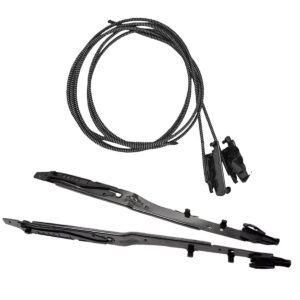 Sunroof Glass Cables Repair Kit for 2015-2020 Ford F150, 2017-2019 Ford F250 F350 F450, 2018-2020 Lincoln Navigator, Replace OE FL3Z16502C22 FL3Z-1651071-A FL3Z-1651071-B Track Assembly Panoramic Set
