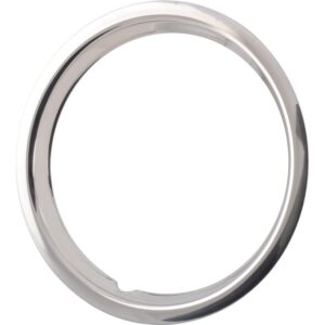 JEGS Stainless Steel Trim Ring | Fits JEGS 15� x 4� And 15� x 6� Rally Wheels | 1 Per Package