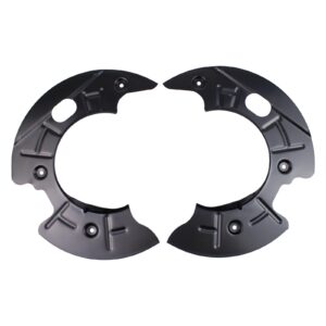 Roneeson Front Left and Right Side Brake Dust Shield Backing Plate Splash for Ford Explorer Sport 2001-2003, Explorer Sport Trac 2004-2005, Ranger 2004-2011